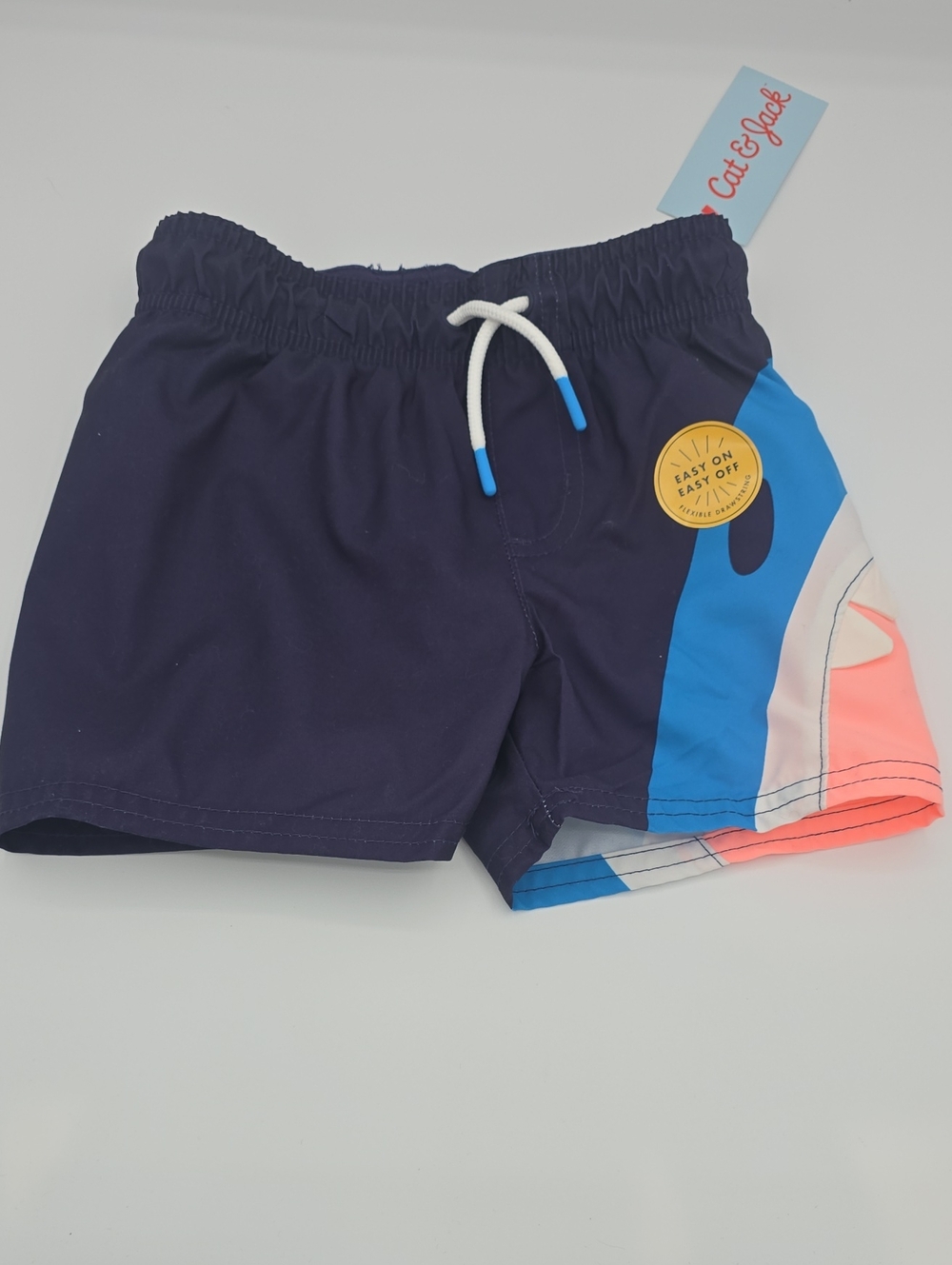 Cat & Jack Todder Boys Shark Swim Trunks Size 2T